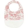 Tartine et Chocolat Toile de Jouy Bib Peach M unisex