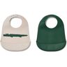 Liewood Tilda silicone bibs - Set of 2 Carlos/Sandy one size unisex