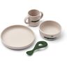 Liewood Vivi Silicone Tableware 4-Piece Set Carlos/Sandy one size unisex