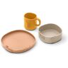 Liewood Kine Silicone Tableware - 3-Piece Set Tuscany rose mix one size unisex