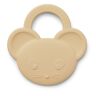 Liewood Gemma Silicone Teething Ring Pale yellow one size unisex