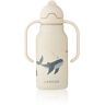 Liewood Kimmie stainless steel water bottle - 250 ml Sea creature/Sandy one size unisex