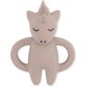 Konges Sløjd Natural Rubber Unicorn Teething Ring Dusty Pink one size unisex