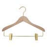 Charlie Crane Homi Child's Hanger with Clips -  Set of 5 Natural one size unisex