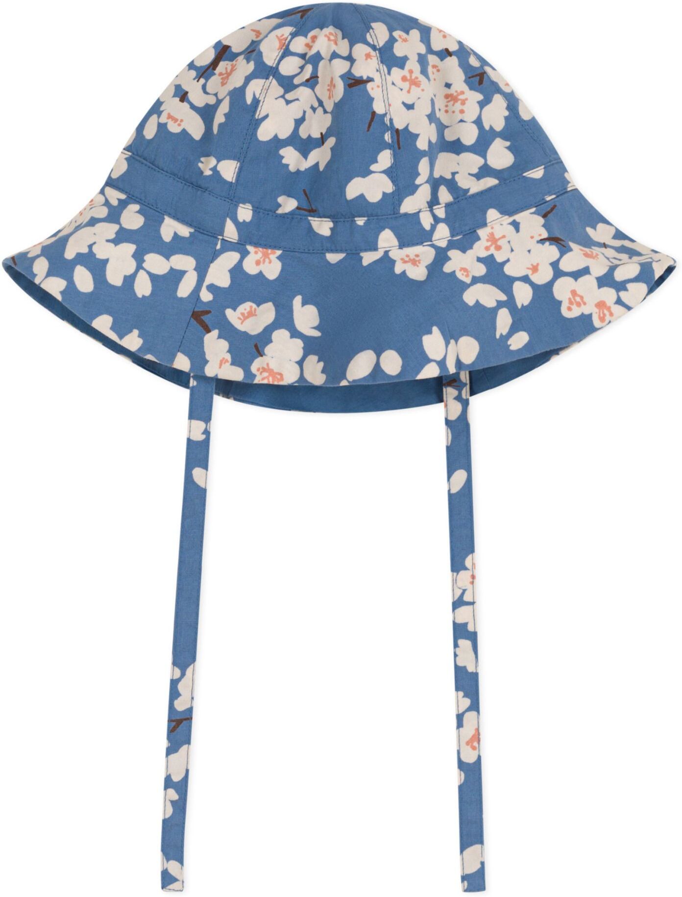 Petit Bateau Baby Flower Hat Blue 3/6 months Girl