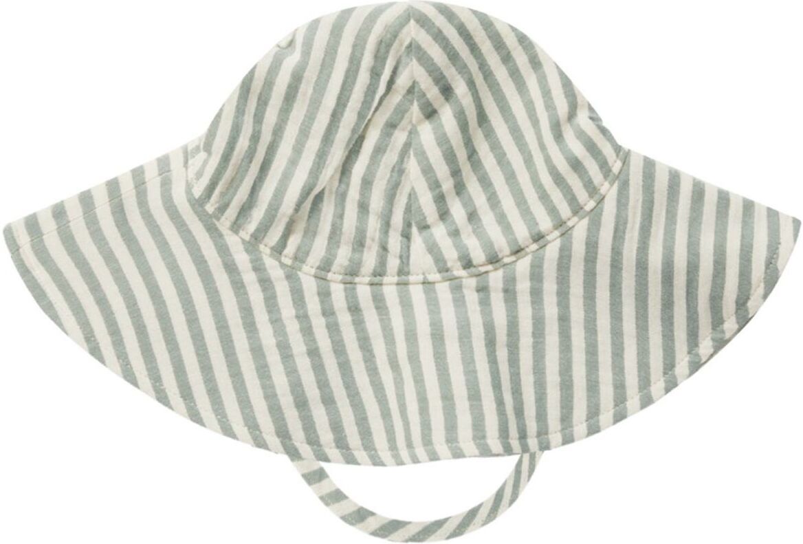 Rylee + Cru Striped Hat Ecru 0/6 months Girl