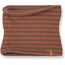 1+ in the family Eli Striped Recycled Fibre Snood Brown one size Girl