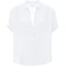 Xirena Cruz Cotton Muslin Blouse White XS Women