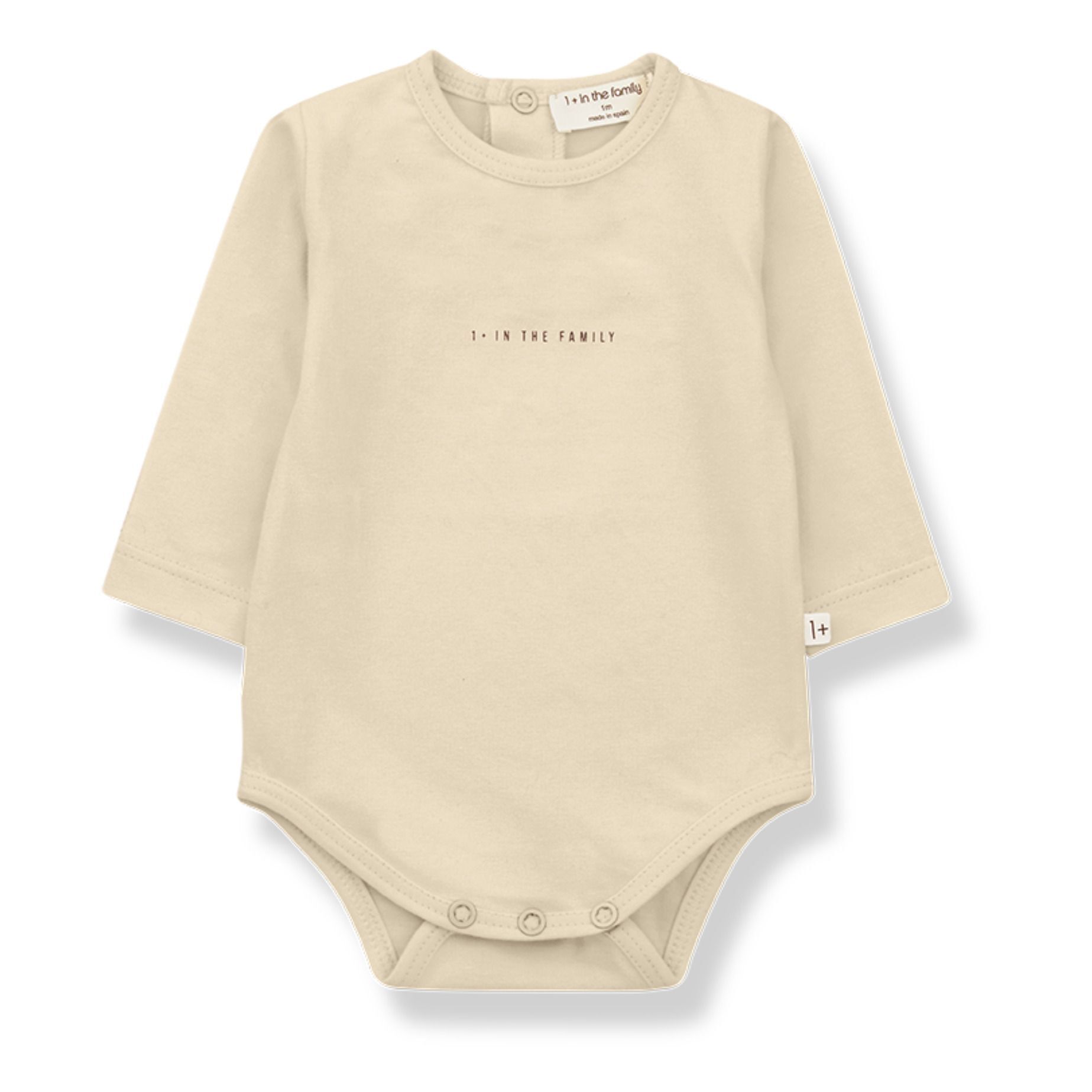 1+ in the family Edith Baby Bodysuit Beige 3 months Girl