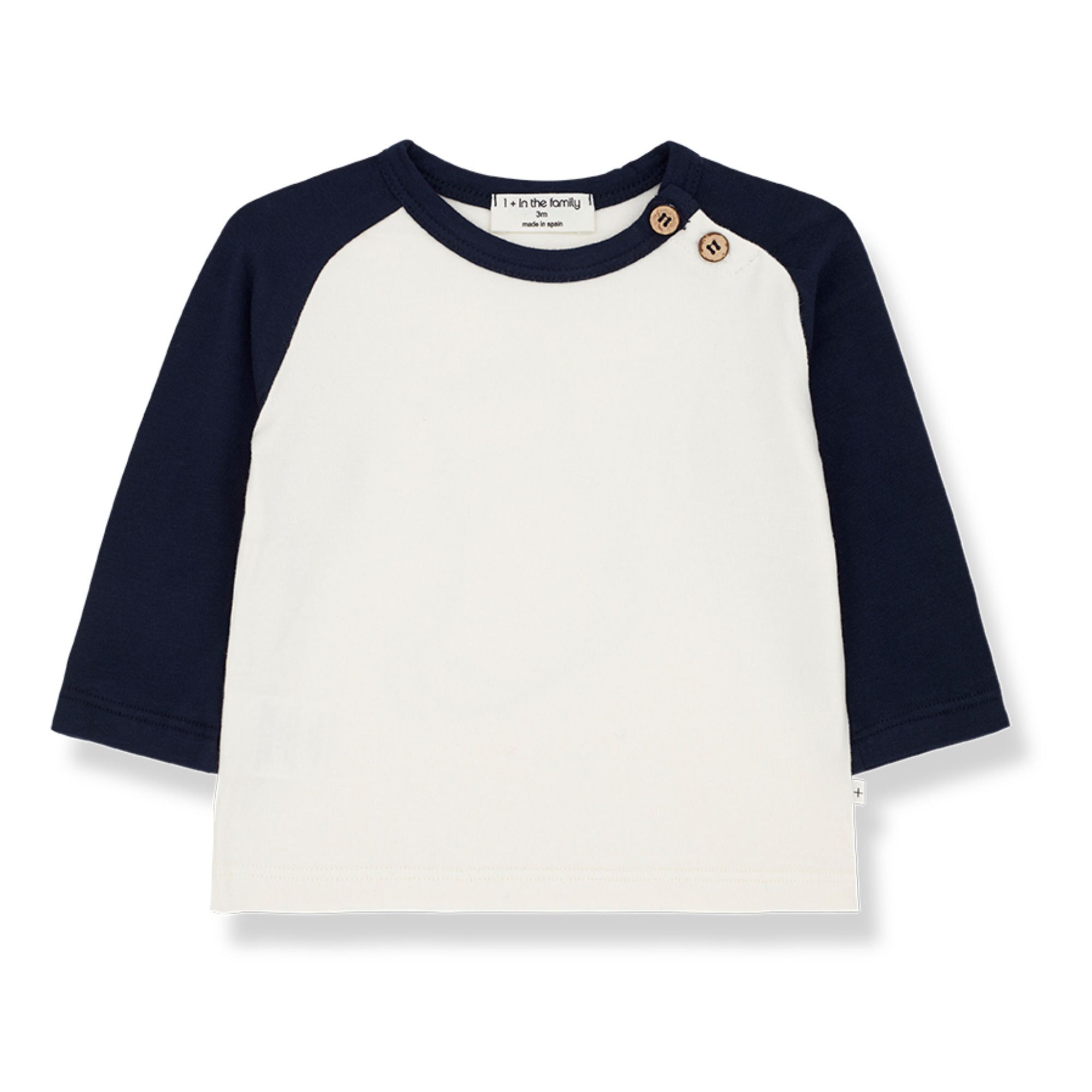 1+ in the family Guim Long Sleeve T-shirt Navy blue 9 months Girl