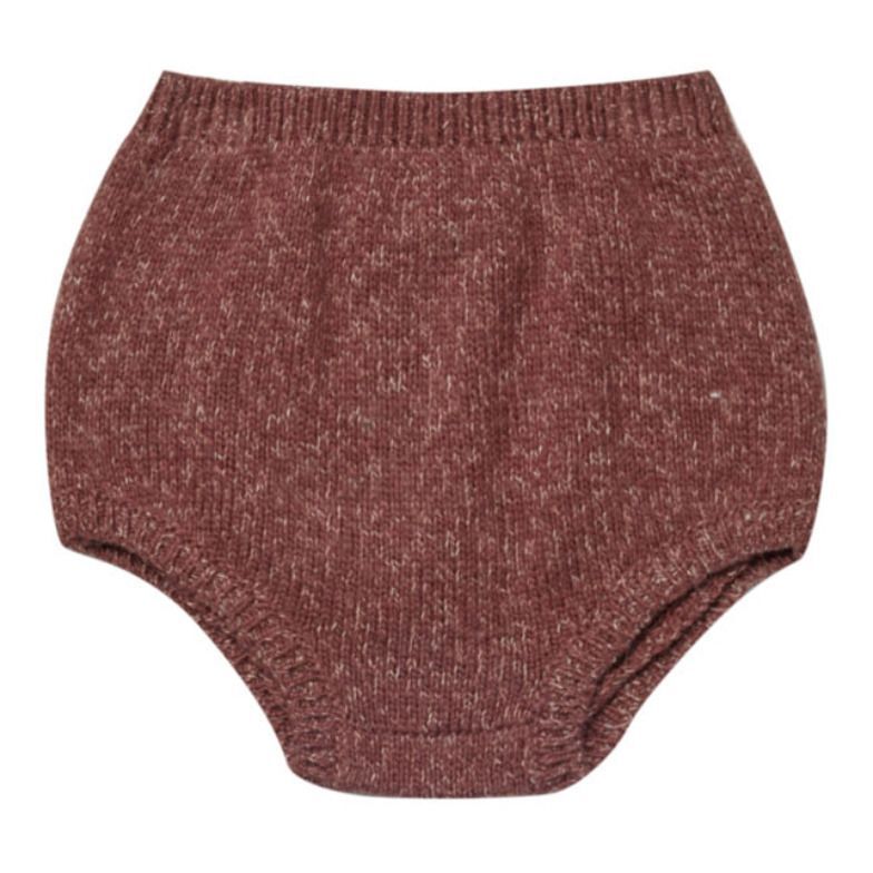 Quincy Mae Organic cotton knit bloomer Chocolate 18/24 months Girl