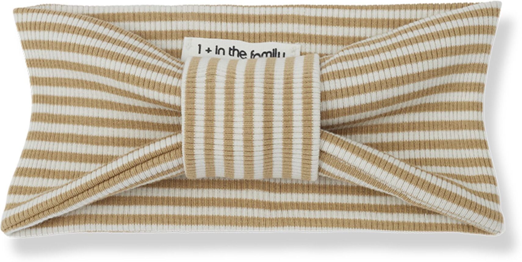 1+ in the family Ruth Striped Headband Mustard 6/12 months Girl