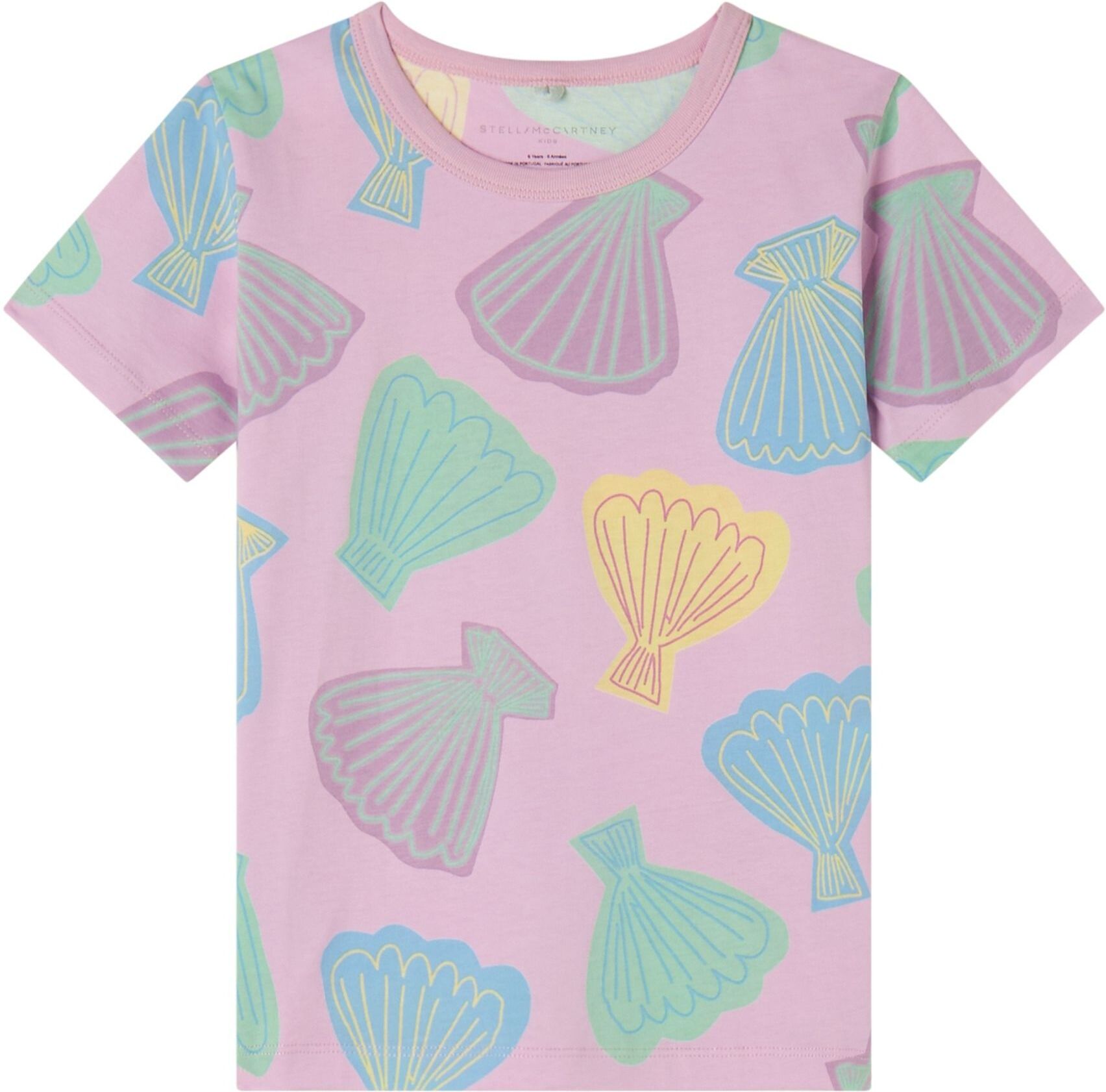 Stella McCartney Kids Shell T-Shirt Pink 2 years Girl