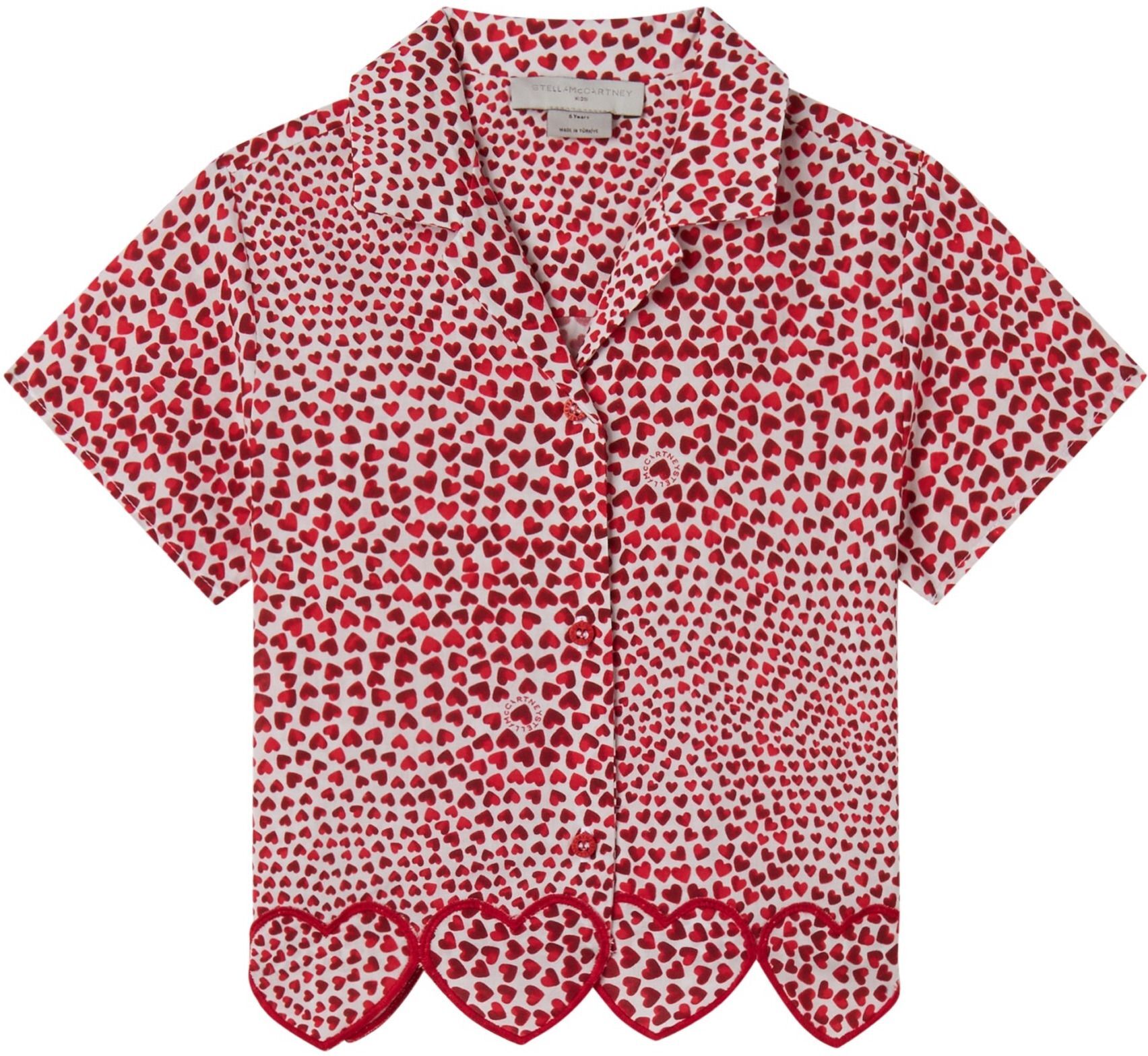 Stella McCartney Kids Heart Shirt Red 4 years Girl