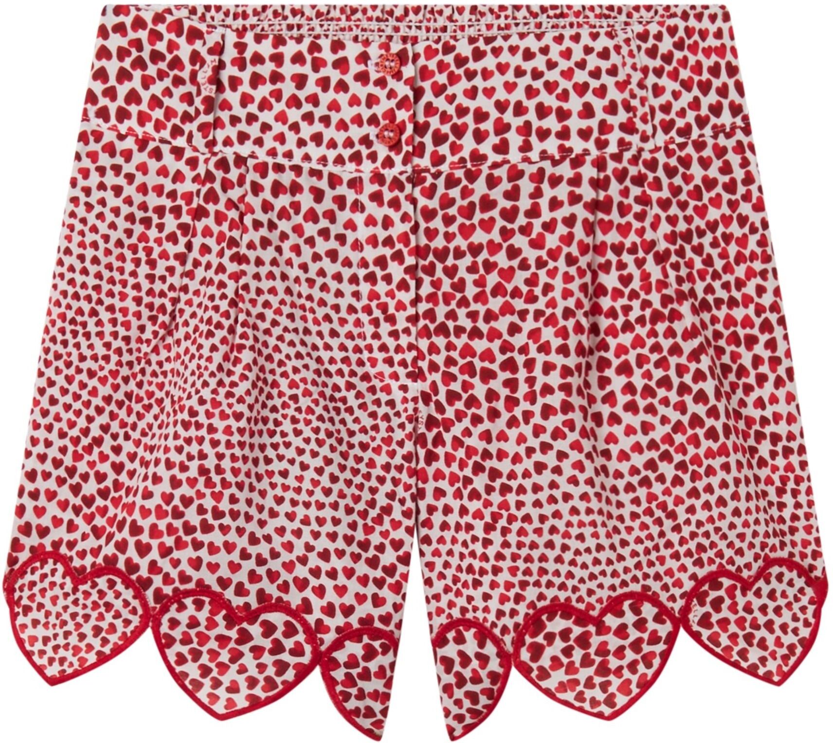 Stella McCartney Kids Heart Shorts Red 2 years Girl