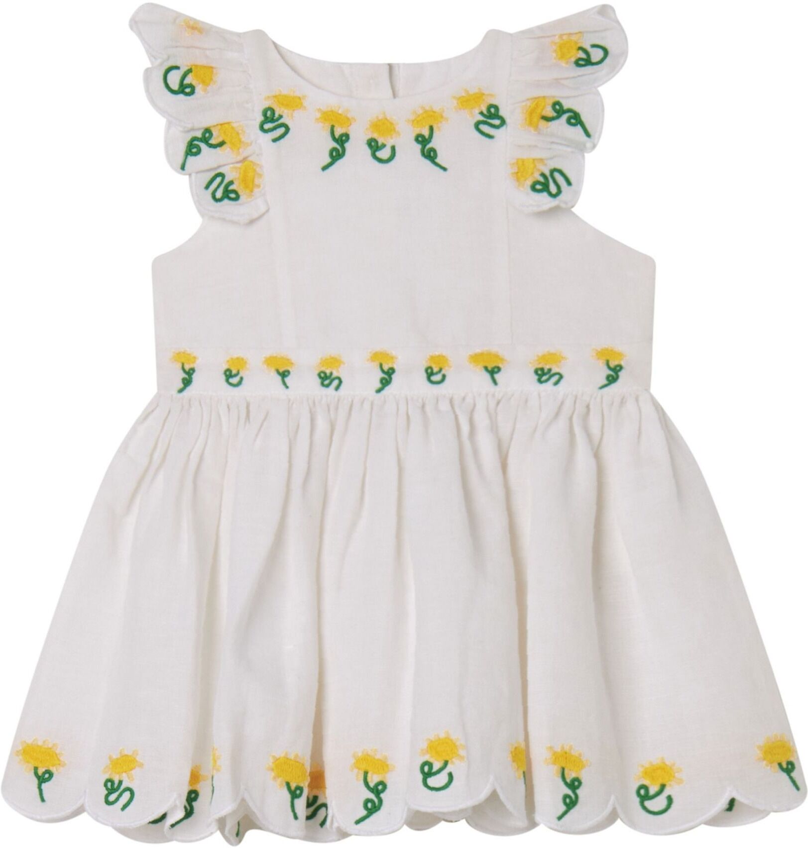 Stella McCartney Kids Fleur Baby dress White 12 months Girl