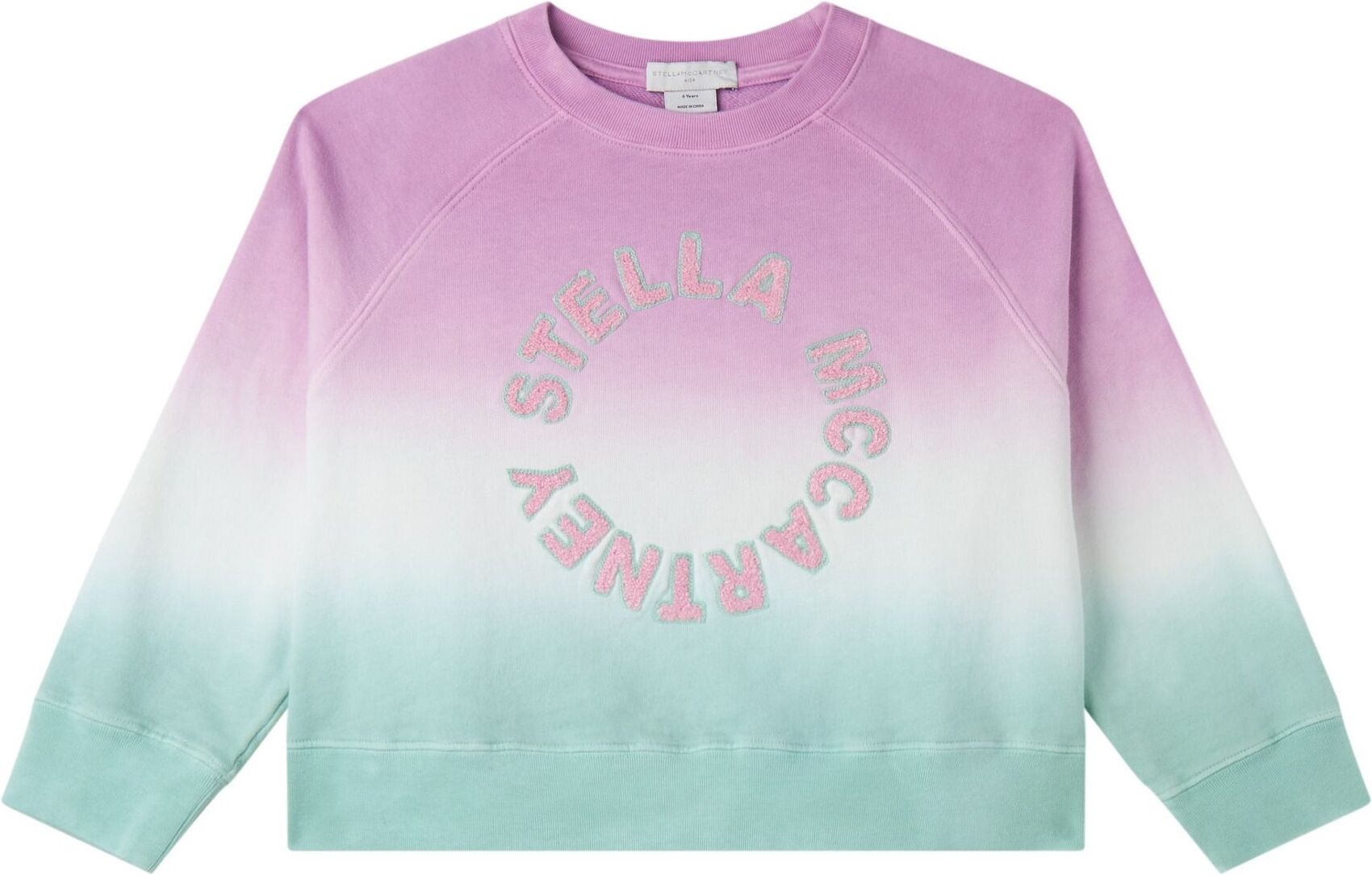 Stella McCartney Kids Tie & Dye Stella sweatshirt Lavender 4 years Girl