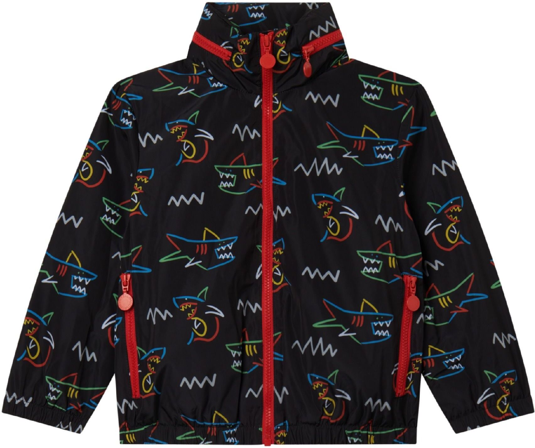 Stella McCartney Kids Shark Jacket Black 3 years Boy