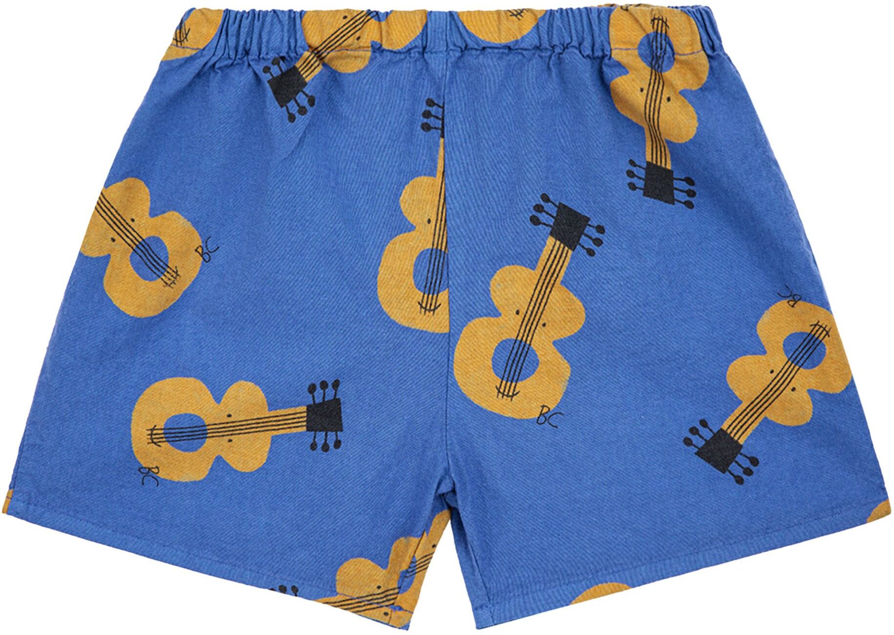 Bobo Choses Baby Guitar Shorts Blue 3 months Girl