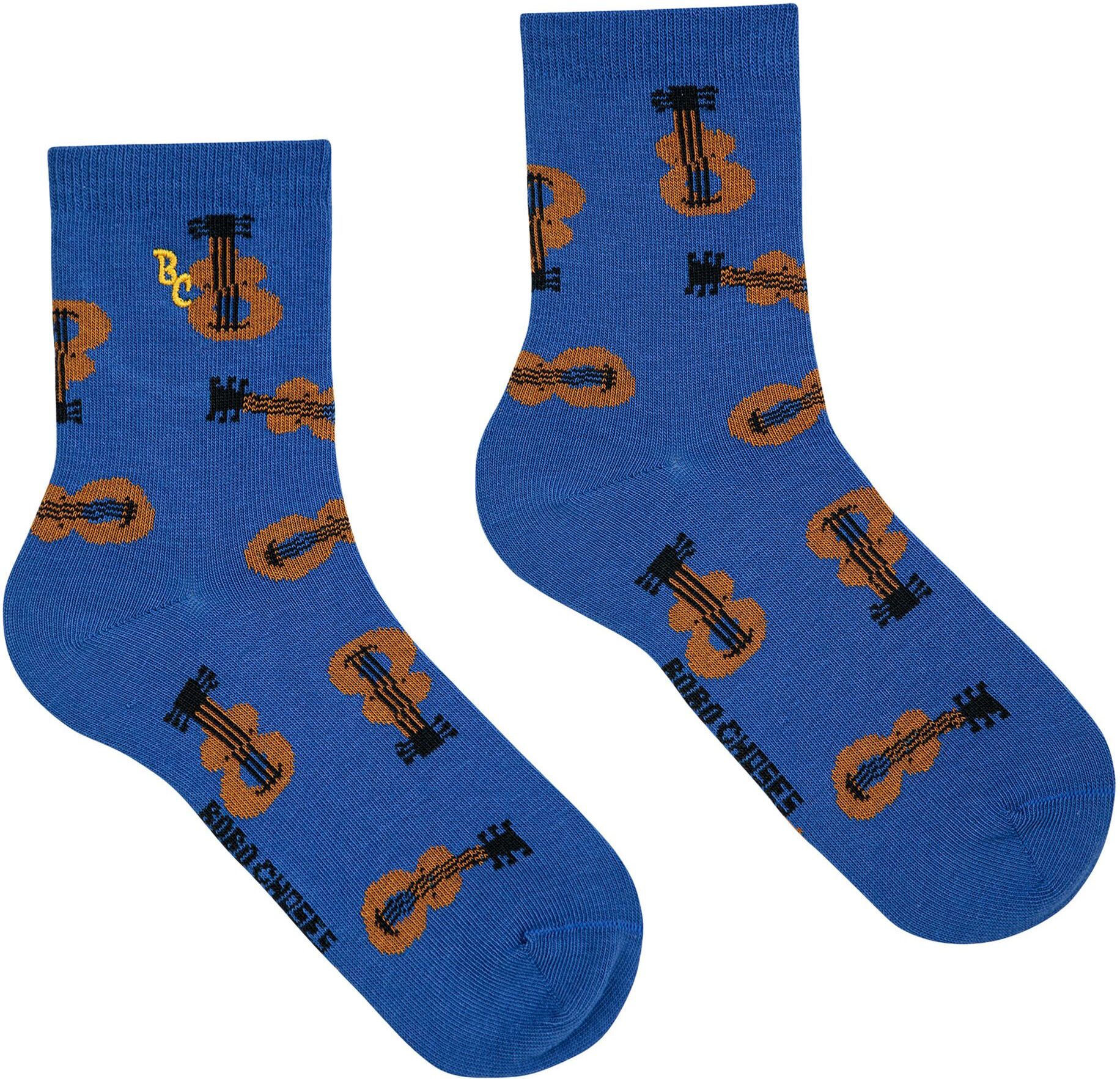 Bobo Choses Guitar socks Blue 23/25 Girl