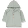 1+ in the family Elliot Hooded Cardigan Pale green 3 months Girl