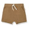 1+ in the family Angel Chiffon Bermuda Shorts Camel 3 months Girl