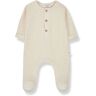 1+ in the family Gaetan Recycled Fibre Pyjamas Ecru 6 months Girl