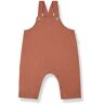 1+ in the family Udo dungarees Terracotta 6 months Girl