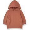 1+ in the family Barbara Hooded Dress Terracotta 9 months Girl