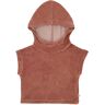 1+ in the family Timea Velvet Sleeveless Hoodie Terracotta 9 months Girl