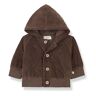 1+ in the family Ben Corduroy Hooded Jacket Brown 12 months Girl