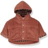 1+ in the family Kurt Corduroy Hooded Jacket Terracotta 6 months Girl