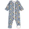 Petit Bateau Printed Fleece Overpjama Ecru 3 months Girl