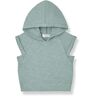 1+ in the family Peppo Sleeveless Sweatshirt Blue Green 12 months Girl