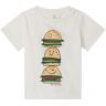 Stella McCartney Kids Burger Baby T-Shirt Ecru 6 months Girl