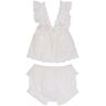 Stella McCartney Kids Set Top and Flying Bloomer Ecru 9 months Girl