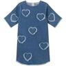 Stella McCartney Kids Denim Heart Dress Blue 4 years Girl