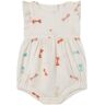 Stella McCartney Kids Knotted romper Ecru 9 months Girl