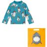 Stella McCartney Kids Gangster Anti-UV T-Shirt Turquoise 6 months Boy