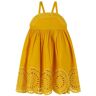 Stella McCartney Kids Broderie Anglaise Dress Yellow 2 years Girl