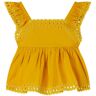 Stella McCartney Kids Top Broderie Anglaise Yellow 3 years Girl