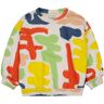 Bobo Choses Carnival Organic Cotton Sweatshirt Ecru 2/3 years Girl