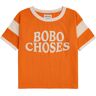 Bobo Choses Two-colour Organic Cotton T-Shirt Orange 2/3 years Girl