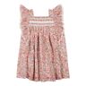 Louise Misha Embroidered floral Martine dress Pink 6 months Girl