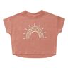 Rylee + Cru Rainbow T-Shirt Terracotta 3/6 months Girl