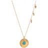 5 Octobre Lucky Necklace Turquoise one size Women