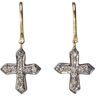 5 Octobre Cross Earrings Gold one size Women