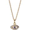 5 Octobre Mini Pho-Eye necklace Gold one size Women