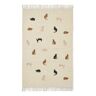 Liewood Bent Wool and Cotton Rug Nude one size unisex