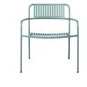 Tolix Patio Stainless Steel Outdoor Lounge Chair Vert Lichen one size unisex